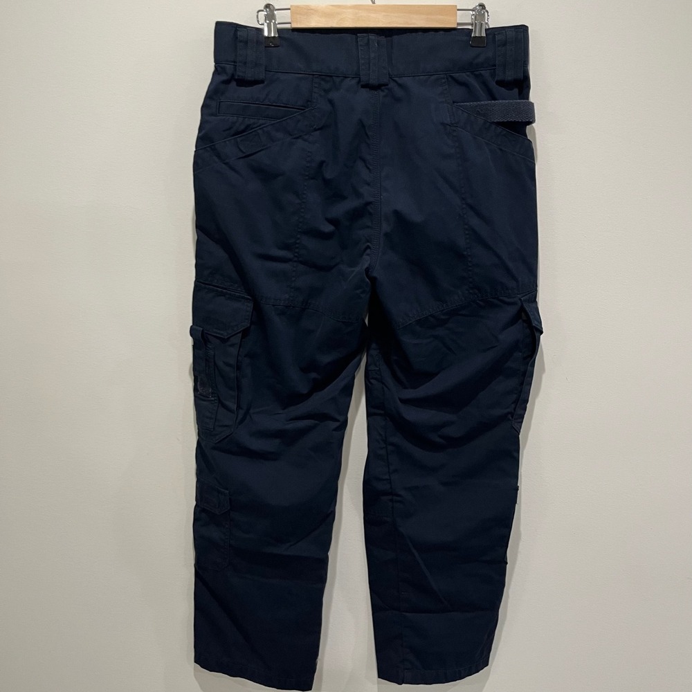 5.11 Tactical Series Cargo Pants Mens 36x32 LOT OF 2 Navy Blue Workwear Utility - Picture 4 of 9